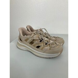 Orthofeet‎ Palma Womens Beige Sandal Sneakers Wide 8.5 Athletic Walking Shoes